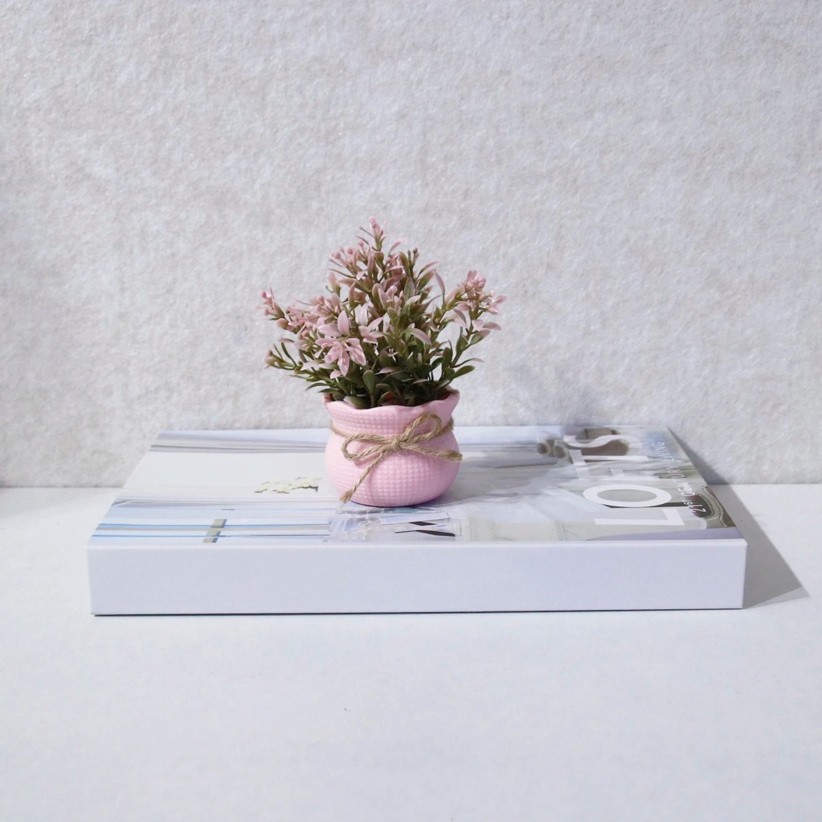 Mini Artificial Pink Series Fl - đánh giá và giá Home Office Layout