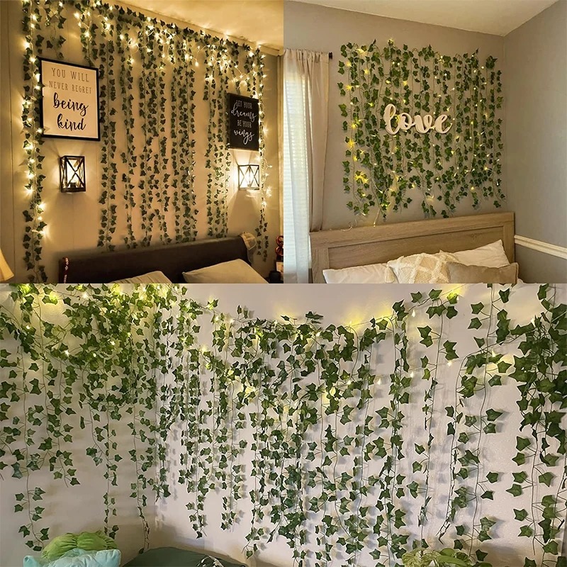 Green Ivy 210cm LED Light Stri - đánh giá và giá Home Office Layout