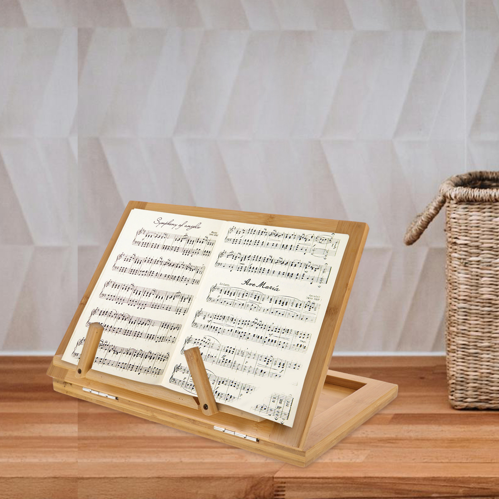 Music Sheet Desktop Stand Port - đánh giá và giá Document Holder Stand