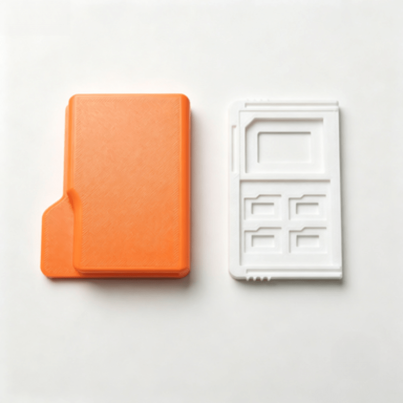 Orange Plastic SD/TF Card Stor - đánh giá và giá Document Scanner Portable