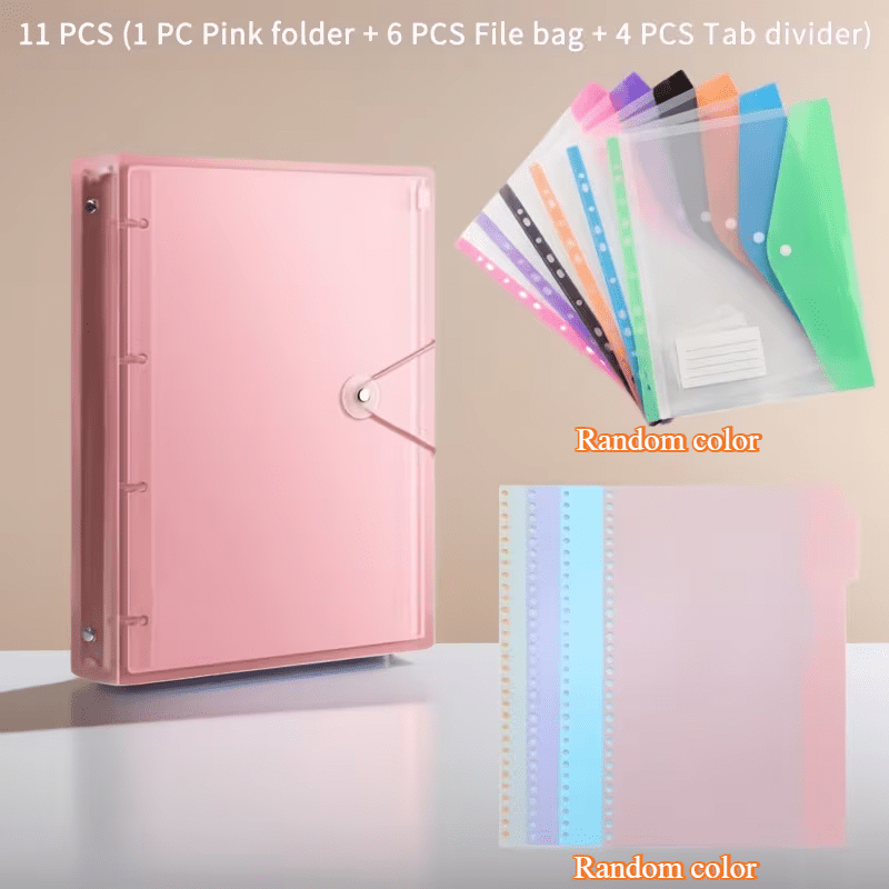 11Pcs A4 Loose Leaf Folder Set - đánh giá và giá Document Scanner Portable