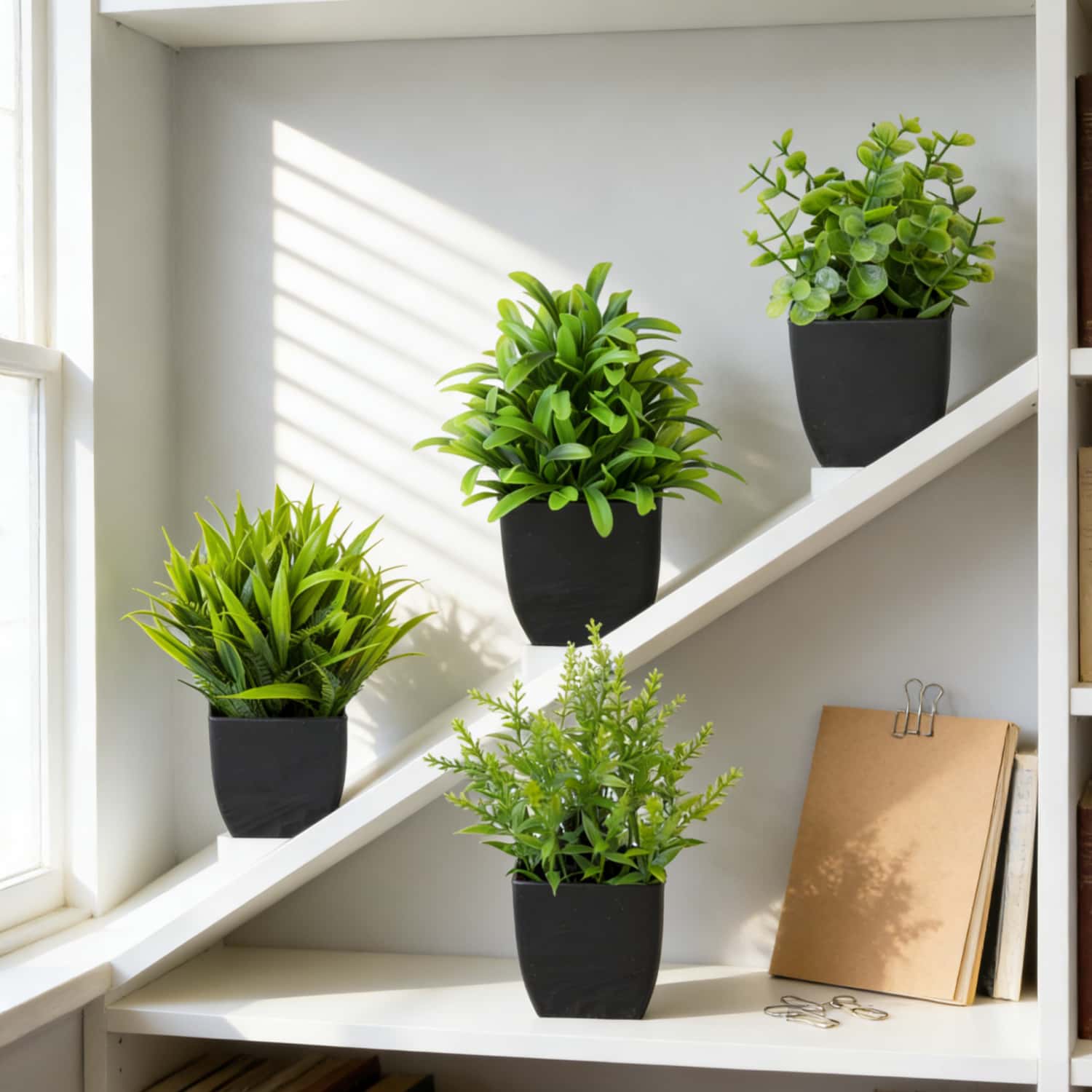 1pc Realistic Mini Eucalyptus  - đánh giá và giá Home Office Layout