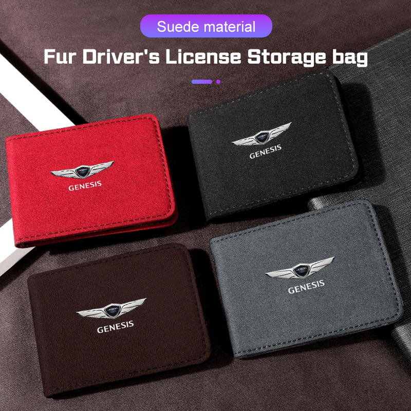 Car Driving License Bag Suede  - đánh giá và giá Document Holder Stand