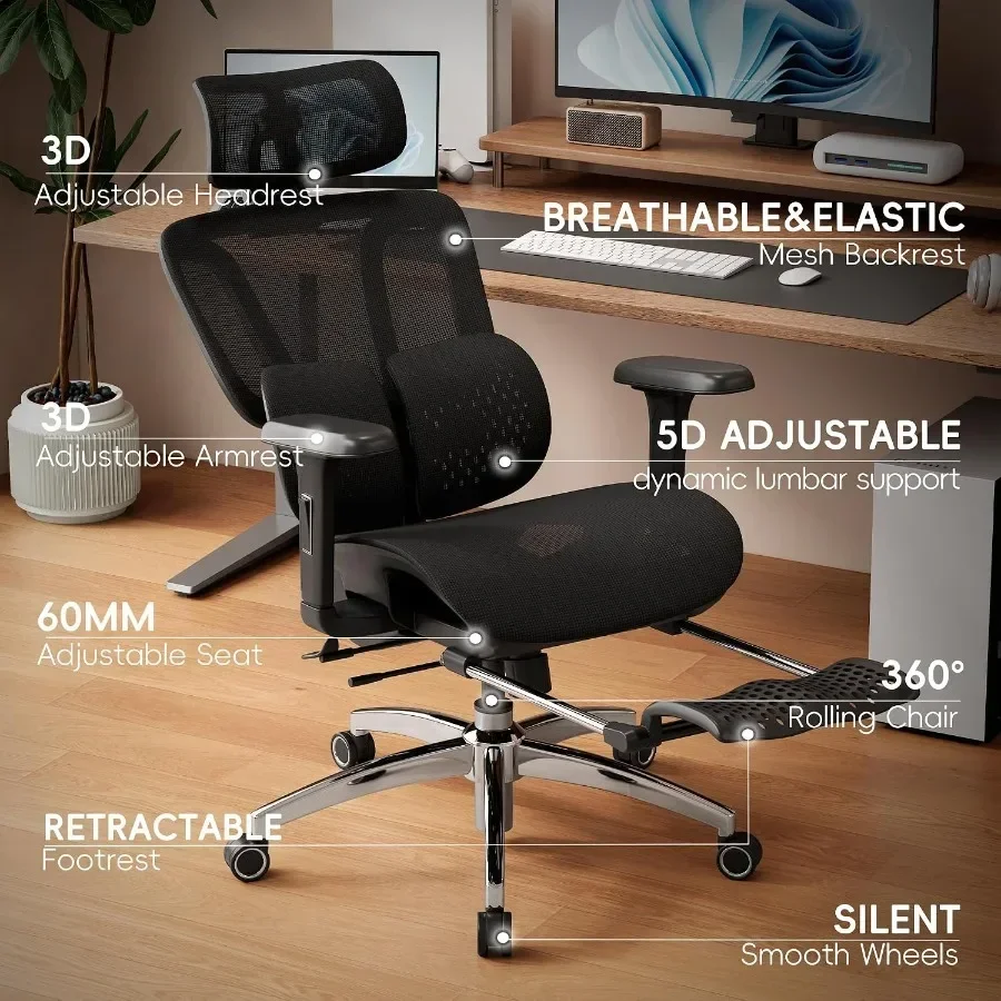 Ergonomic Office Chair with Fo - đánh giá và giá Ergonomic Office Chair