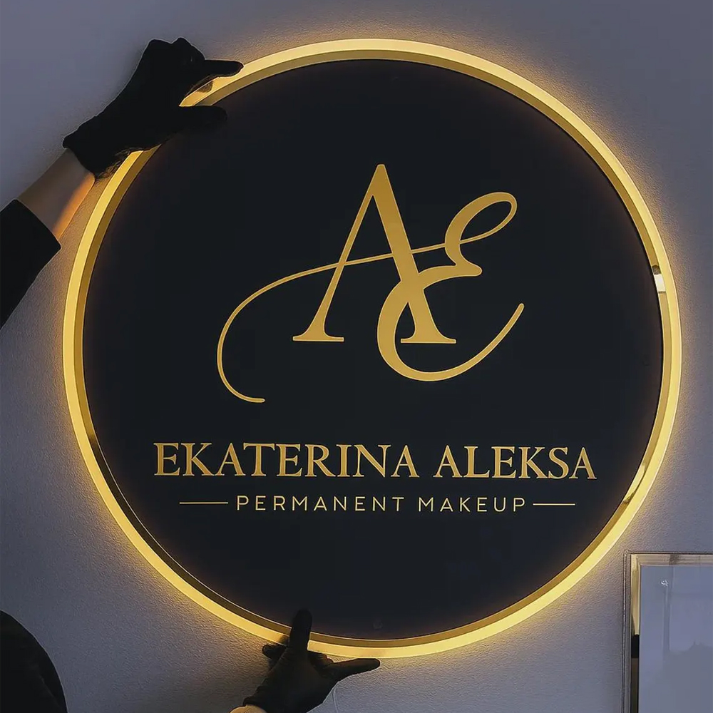 Custom Acrylic Sign Personalis - đánh giá và giá Home Office Logo