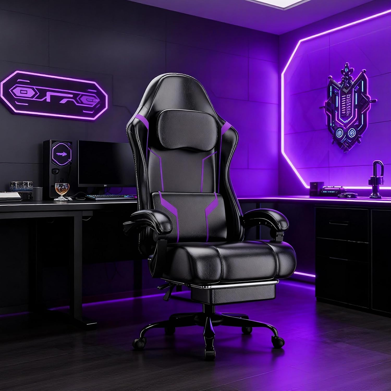 Ergonomic Gaming Chair with Po - đánh giá và giá Ergonomic Office Chair