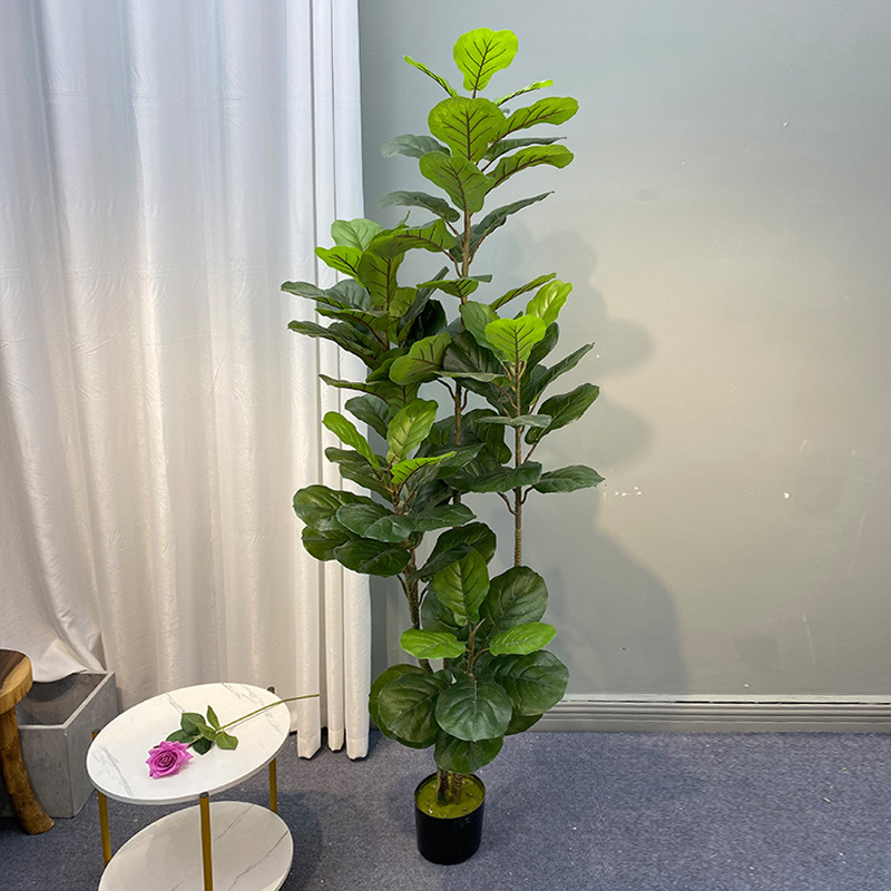 59in Large Ficus Tree Artifici - đánh giá và giá Home Office Layout
