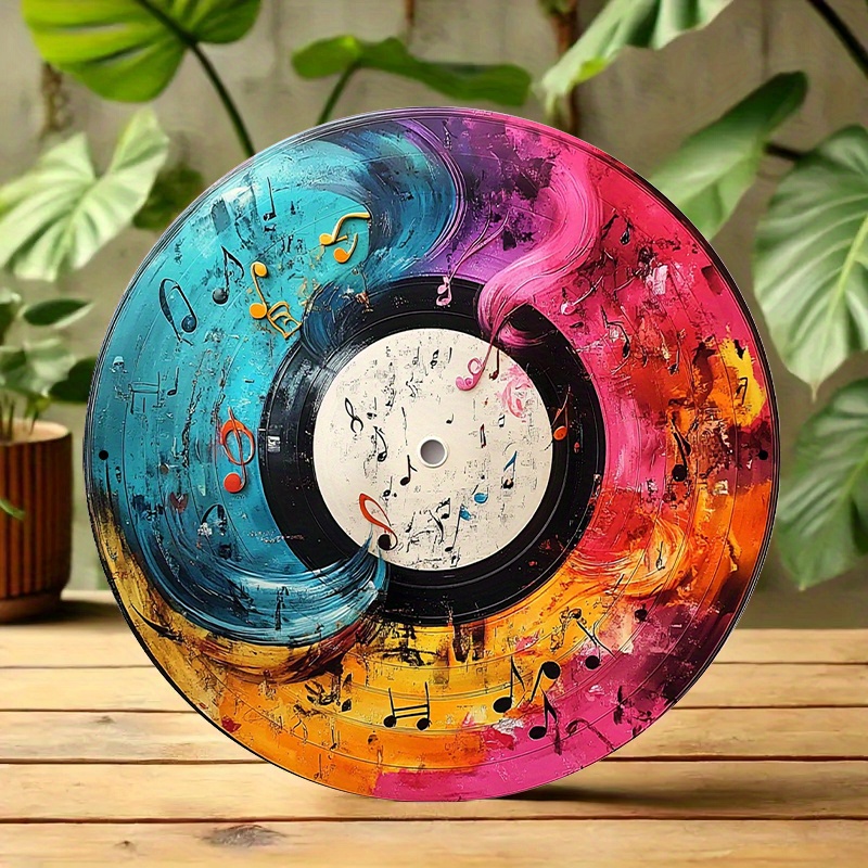 12-Inch Vibrant Vinyl Record A - đánh giá và giá Home Office Or