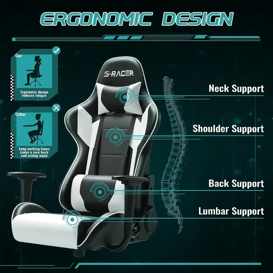 Gaming Chair for Office Use, P - đánh giá và giá Ergonomic Office Chair