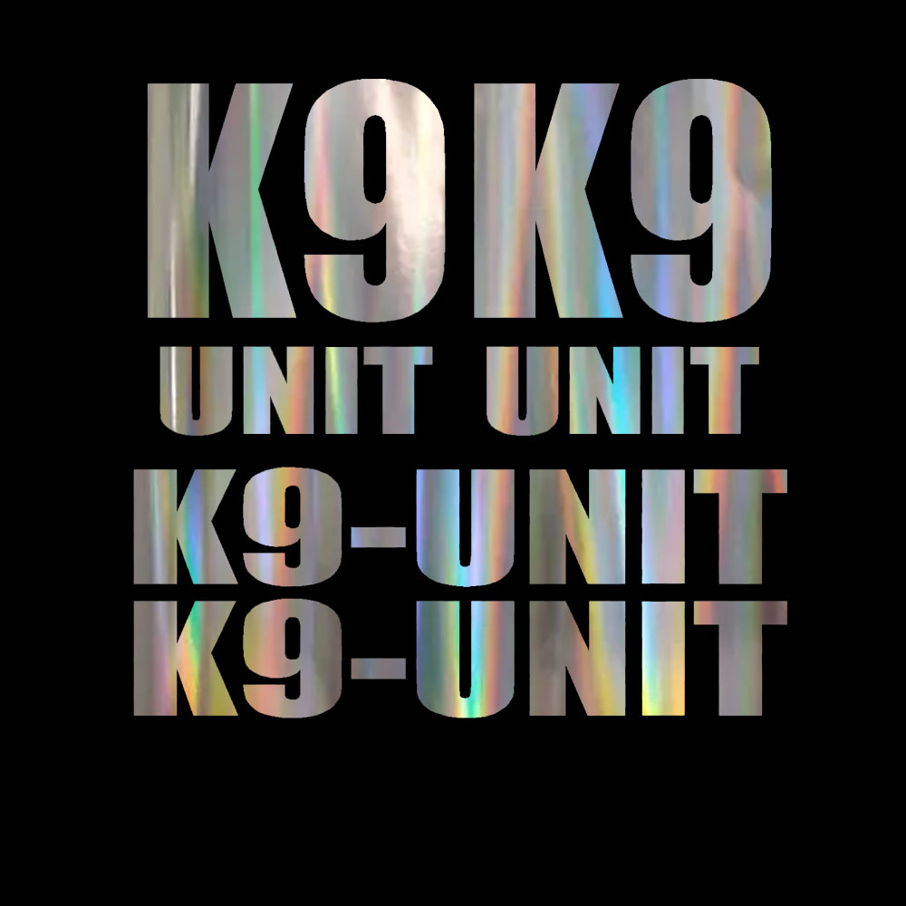 4pcs for K-9 K9 UNIT DECAL SET - đánh giá và giá Home Office Logo