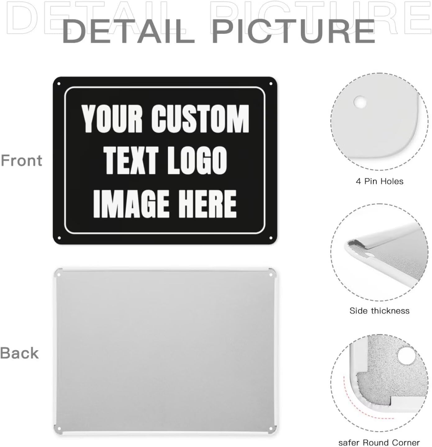 Custom Sign Personalized Metal - đánh giá và giá Home Office Or