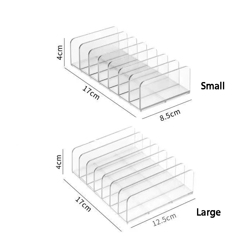 7-Slot Transparent Plastic Cos - đánh giá và giá Home Office Work Table