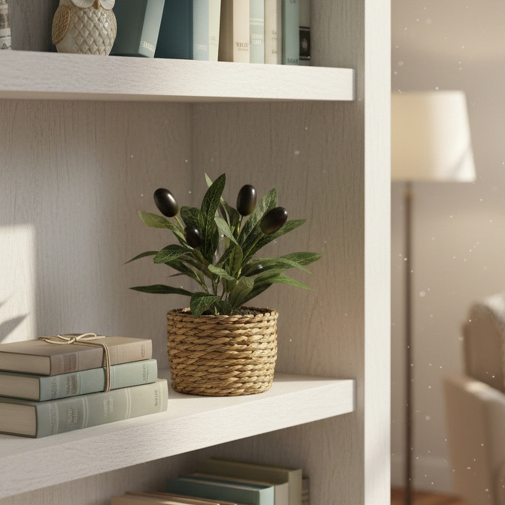 Artificial Plants Pocket Olive - đánh giá và giá Home Office Layout
