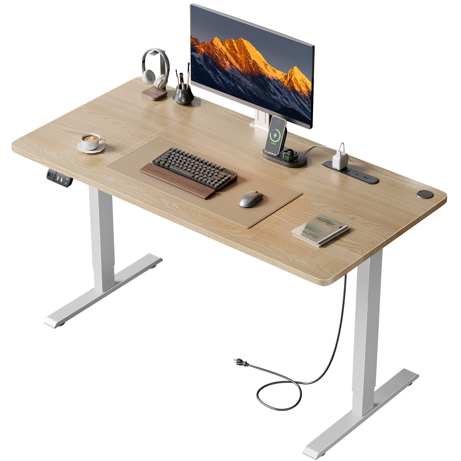 NEBMAAX Desk Height Adjustable - đánh giá và giá Home Office Work Table